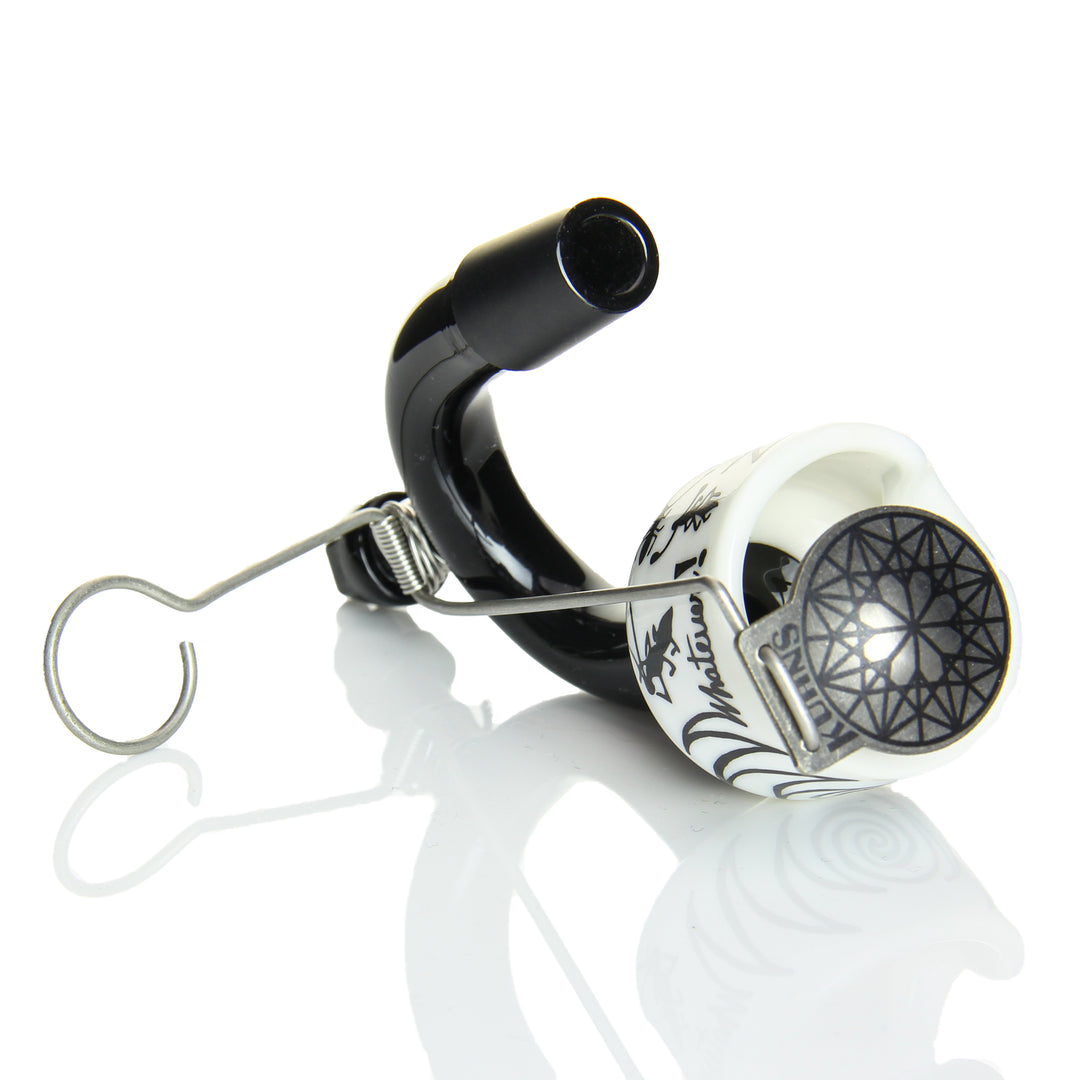 Zach P 14mm Vapor Curve Sketch Series — alternate angle showing sketch artwork