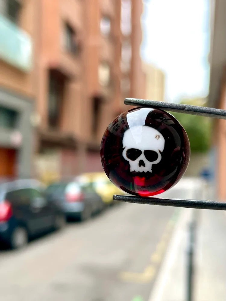 Zach P 20mm Terp Pearl Skull Face — alternate angle