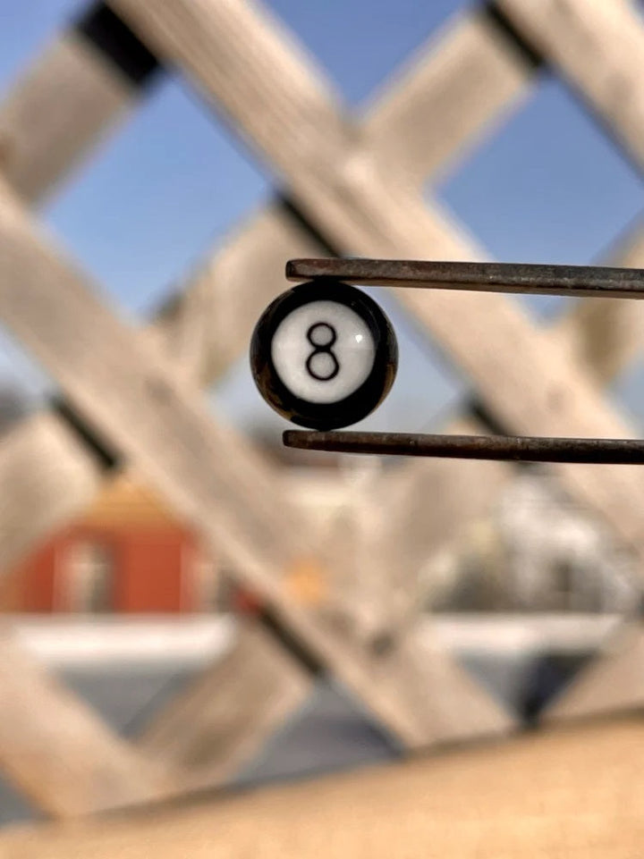 Zach P 8mm Terp Pearl 8 Ball — heady terp pearl for slurper bangers, hero shot