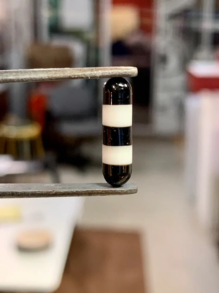 Zach P Beetlejuice Pill — heady Beetlejuice glass pill for terp slurpers
