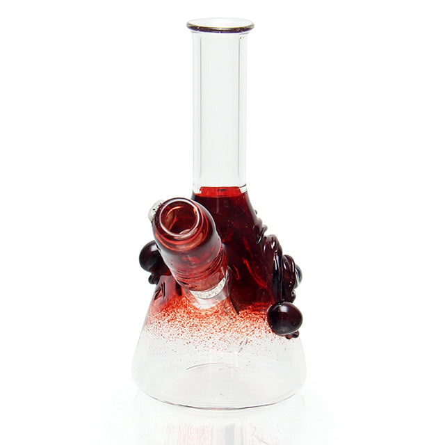 Zii In Your Face Beaker Red side view